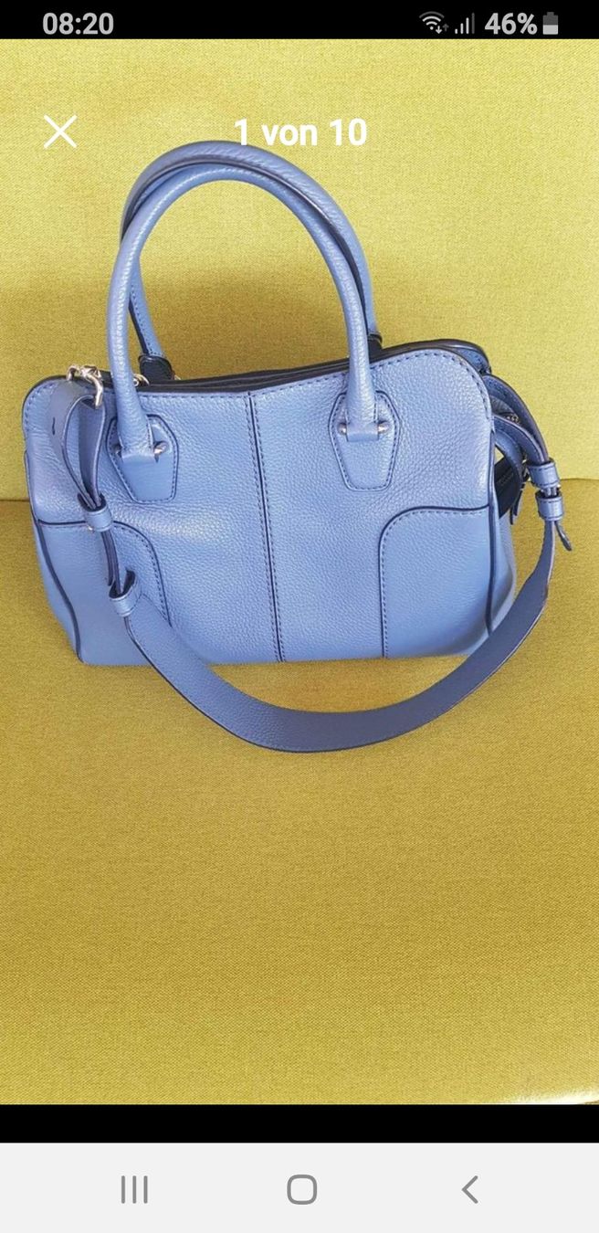 Tod'S Borse da donna: Sehr modische  Tod's Sella Handtasche hellblau – Nuovo (secondo la descrizione) da Grenchen venduto da ott_bvn8 1