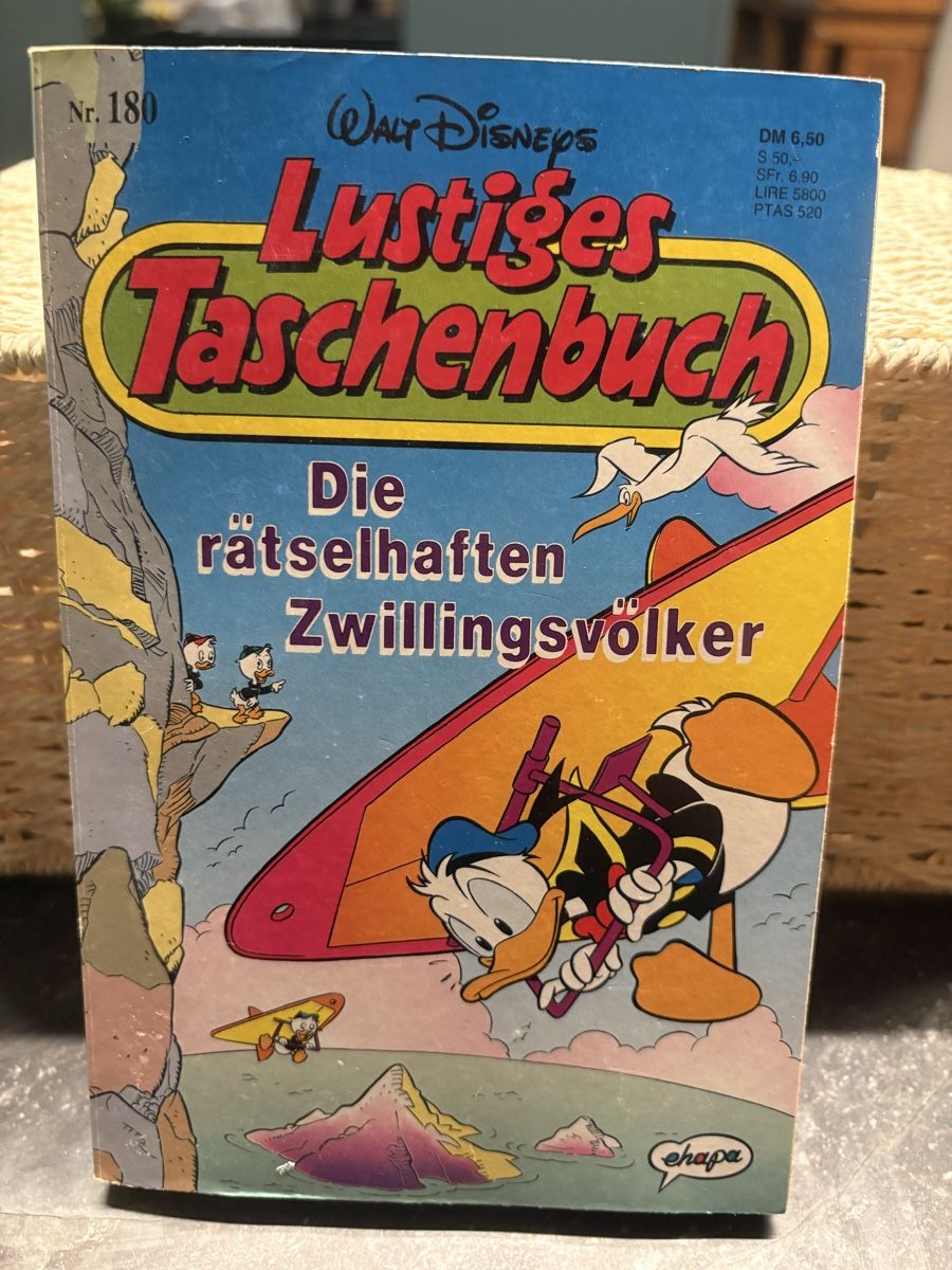 Fumetti: LTB Lustiges Taschenbuch Nr 180 – Usato da Weinfelden venduto da naranja818