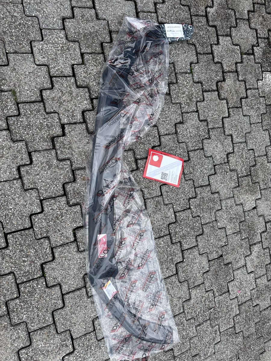 VW Tutti pezzi di ricambio auto: Frontspoiler VW Golf 6 R – Nuovo e nell'imballaggio originale da Unteriberg venduto da __Fox__