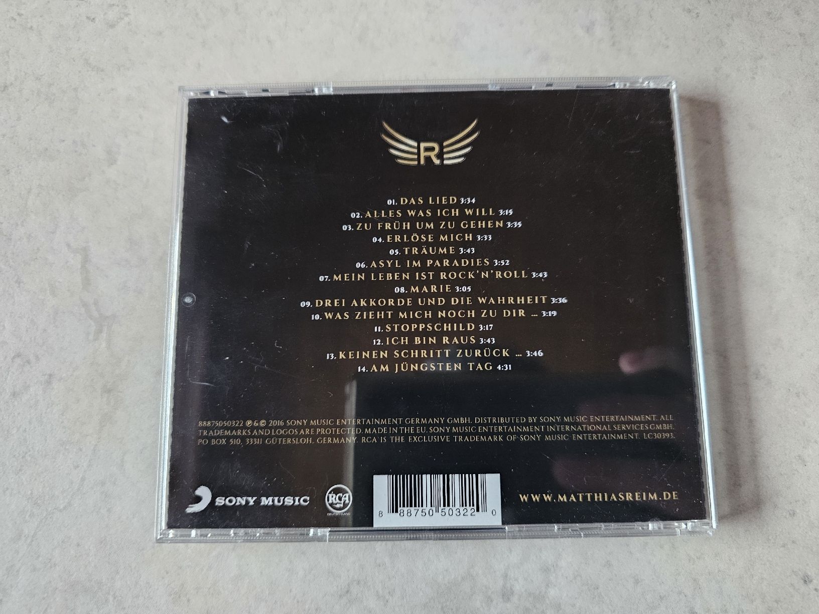 CDs: Matthias Reim  -  Phoenix – Gebraucht aus Schneisingen von backstore24 1