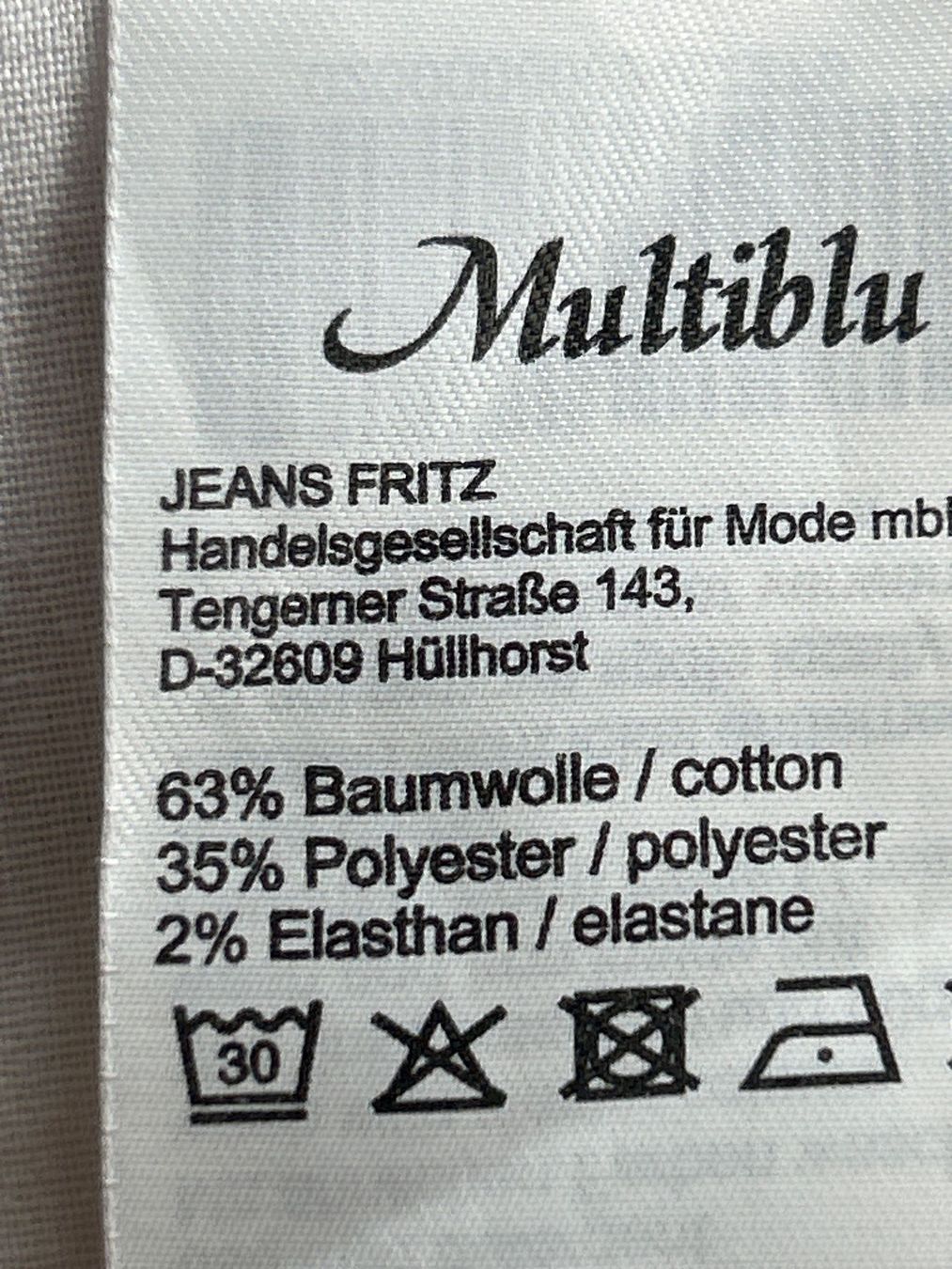 Pantaloni: Damenhose weiss mit Muster von Multiblu Gr.40 – Nuovo (secondo la descrizione) da Brunnen venduto da Nala2929 9
