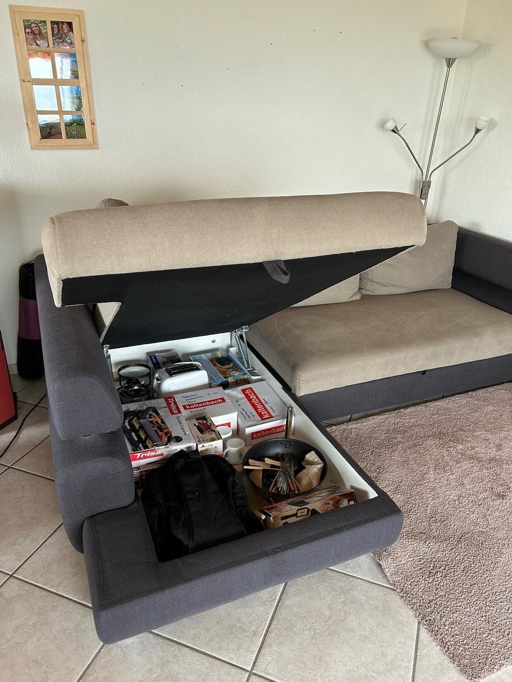 Divani: Ecksofa/Schlafsofa mit Bettfunktion und Stauraum – Usato da Ringgenberg BE venduto da mic_wn7y 2