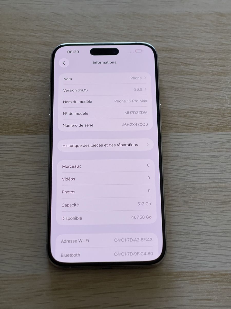 Apple Telefoni cellulari / Smartphones: IPhone 15 pro Max 512gb – Usato da Biel/Bienne venduto da ham_wf9n 7
