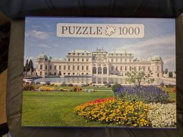 Schloss Belvedere Wien. Puzzle 1000