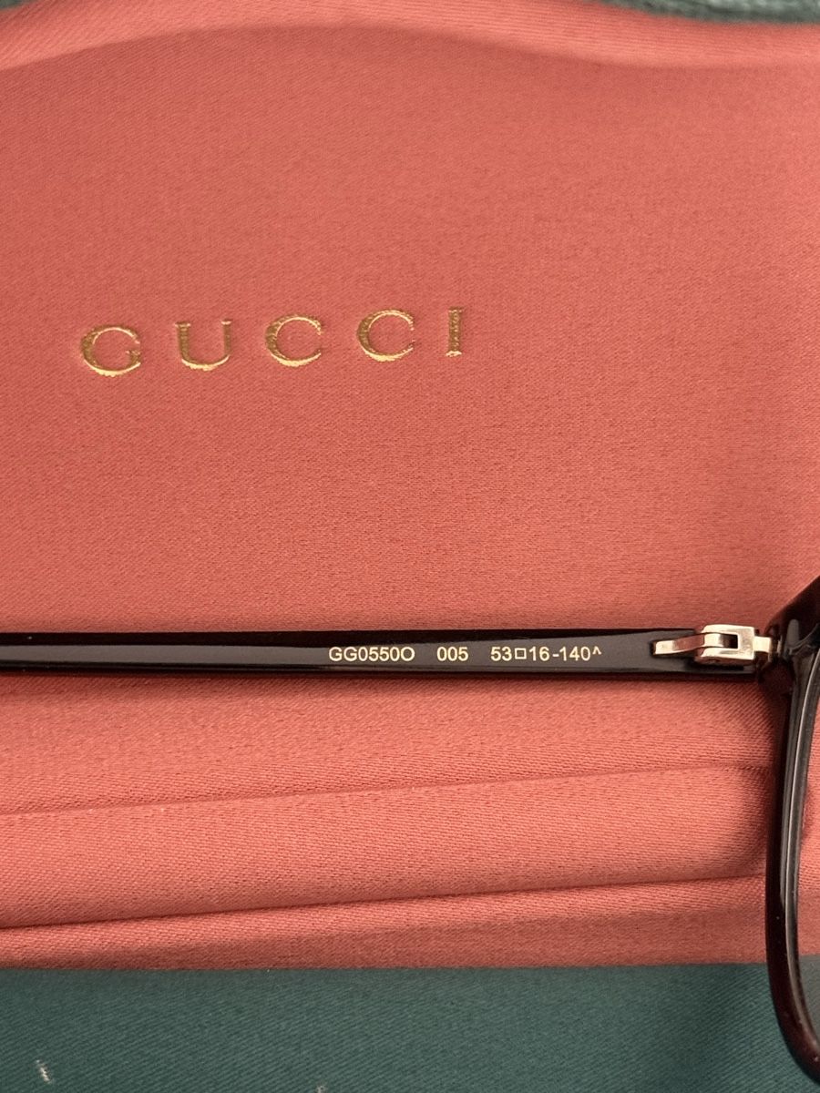 Gucci Lunettes & Verres: Gucci Brille GG05500 Schwarz – D'occasion à Oftringen par Melrkvc 2