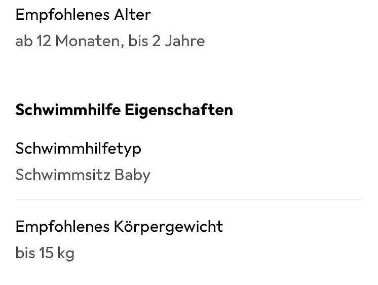 Schwimmringe: Floaties Hydrokids Schwimmsitz Gr. 2 – Gebraucht aus Adliswil von sbo_6w88 2