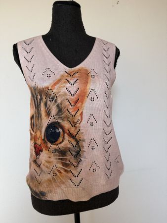 Feinstrickpulli für Katzenfreunde