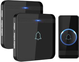 Funktürklingel Set  52 Töne Steckdose Funksender 400m IP55