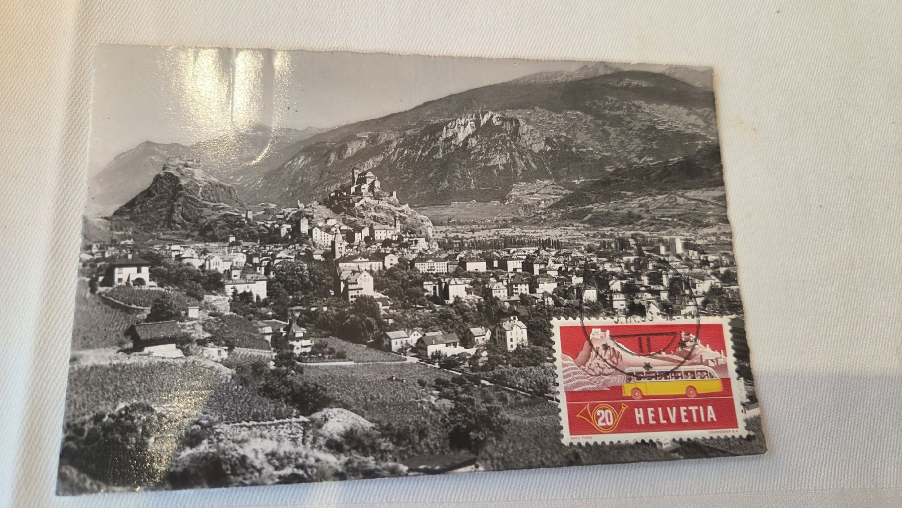 Tutti i francobolli: 1953 FDC  Maximumkarte Postautomobil – Usato da Arni AG venduto da Moth68
