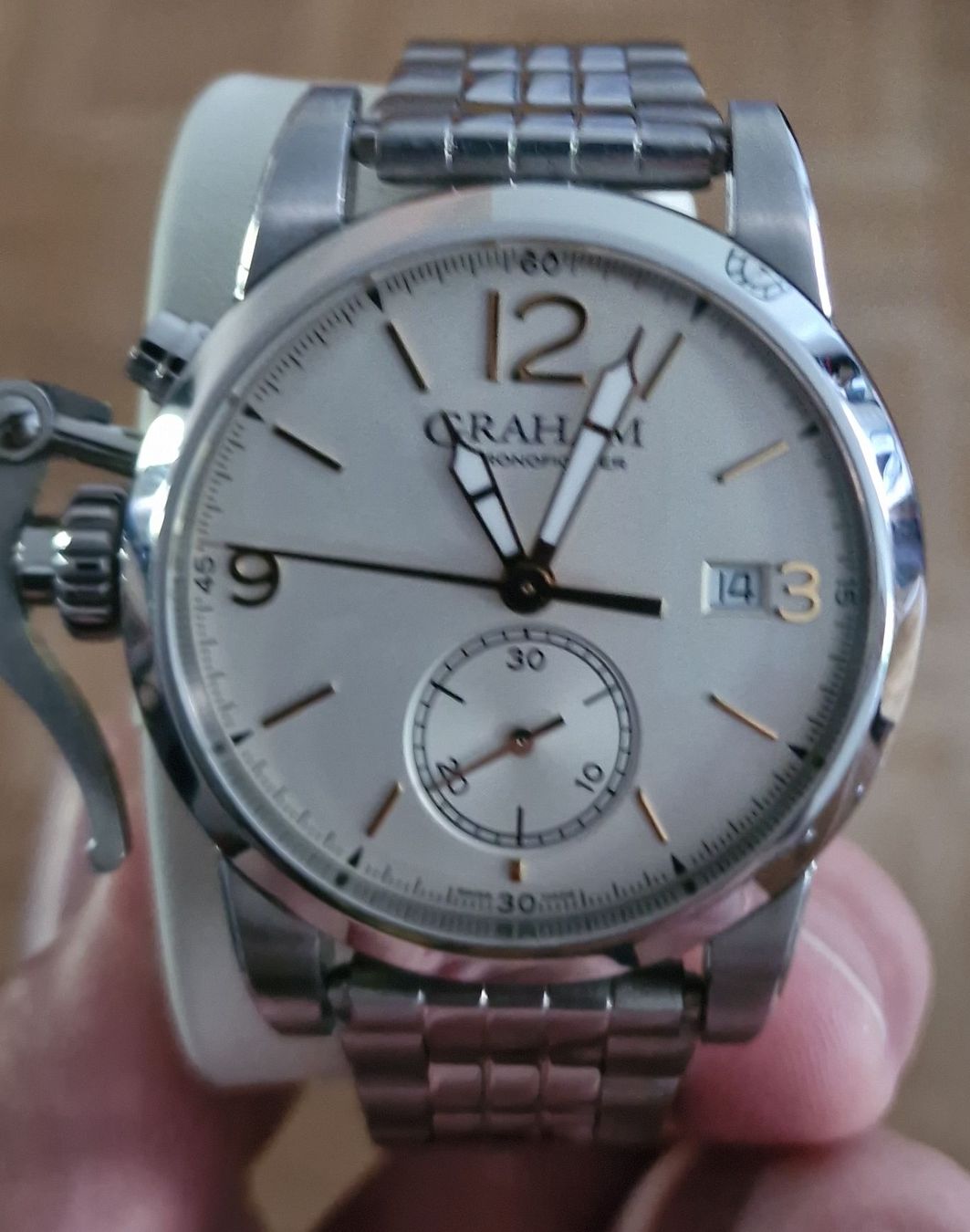 Graham Orologi: Graham Chronofighter 1695 – Usato da Wetzikon ZH venduto da Boosechejst