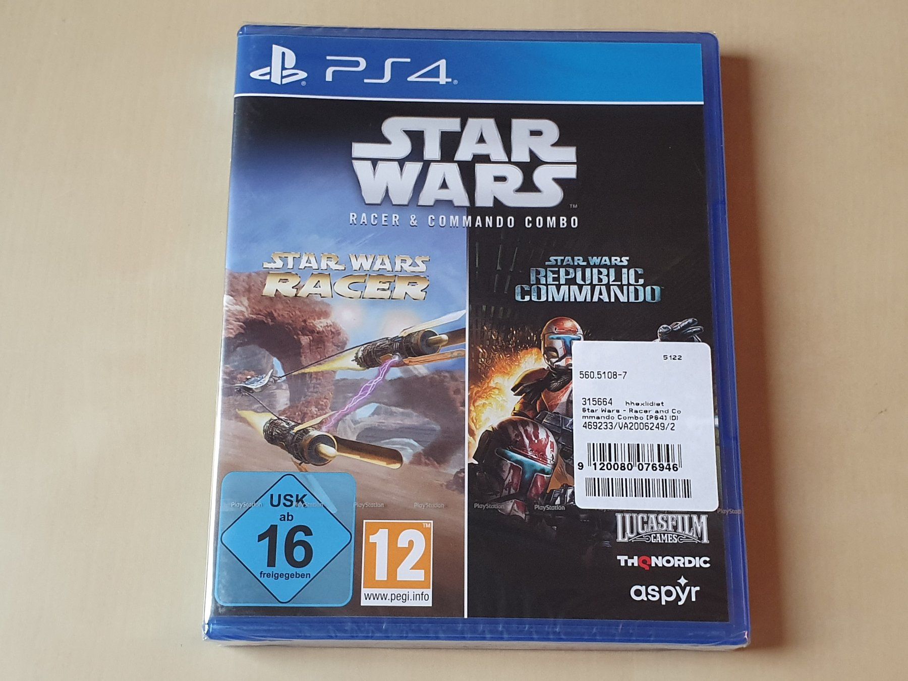 Sony Giochi: Star Wars Racer & Commando Combo neu und ovp – Nuovo e nell'imballaggio originale da Stansstad venduto da collectorsshop