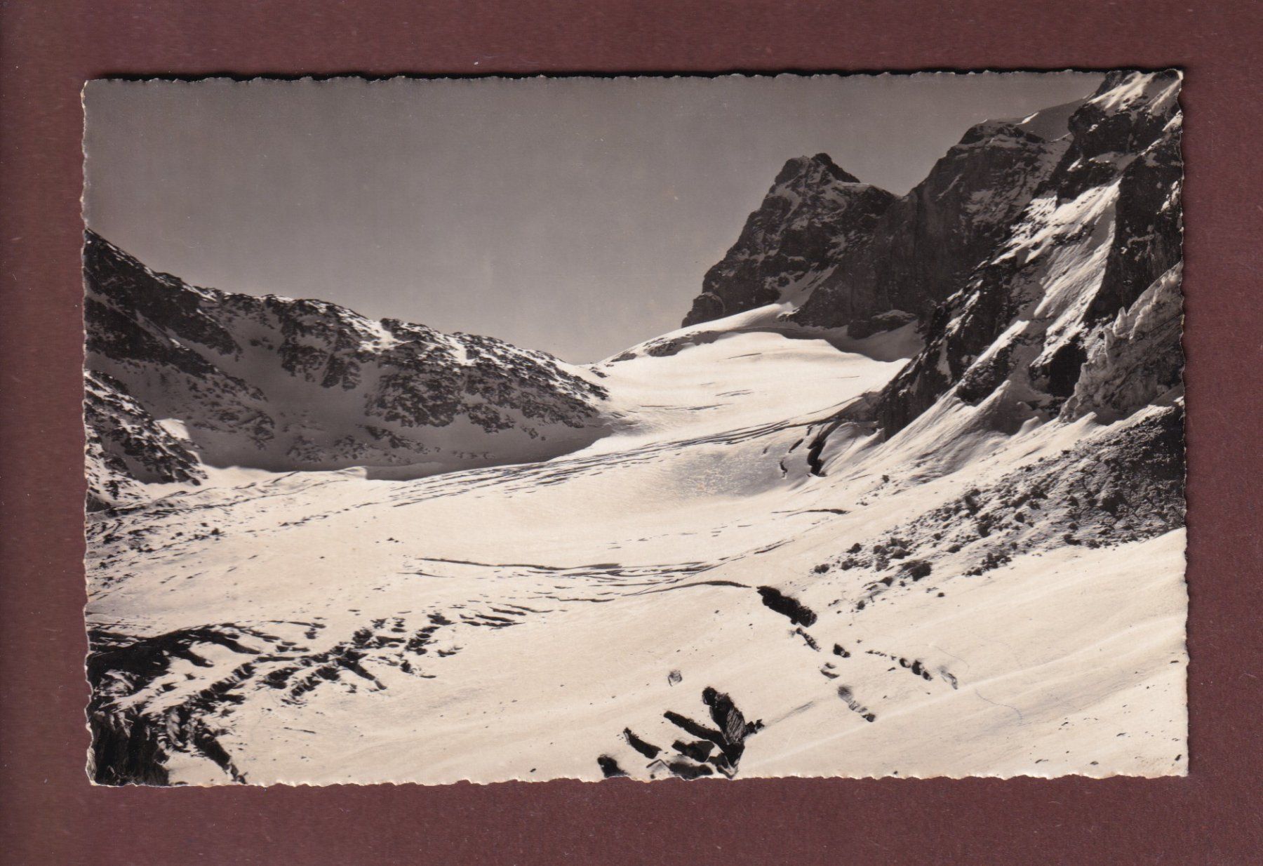 Ansichtskarten: LÖTSCHENPASS - Lötschengletscher – Gebraucht aus Pully von nicecards-shop