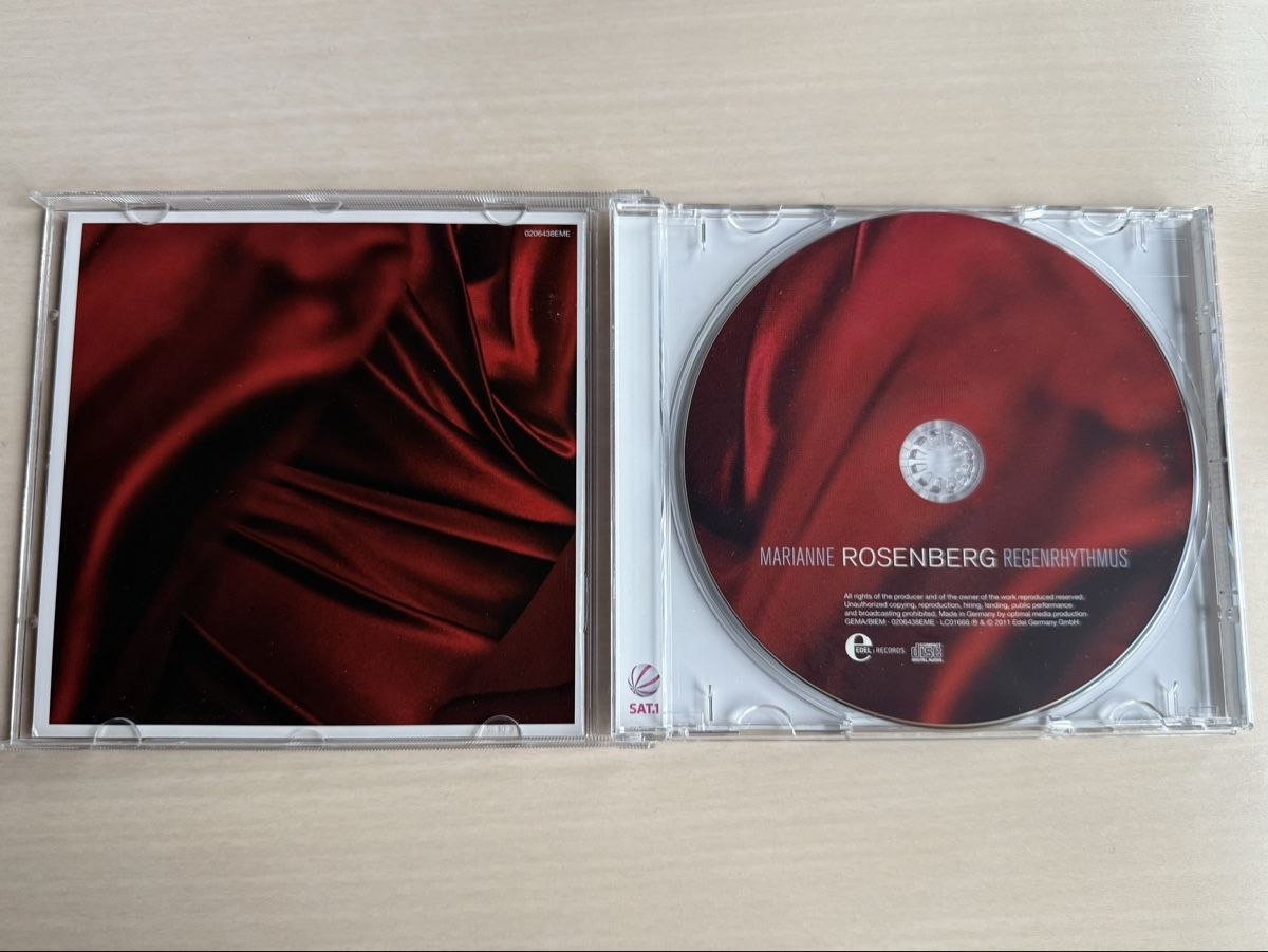 CDs: Marianne Rosenberg - Regenrhythmus CD – Gebraucht aus Oberried Brienz von Chyara 2