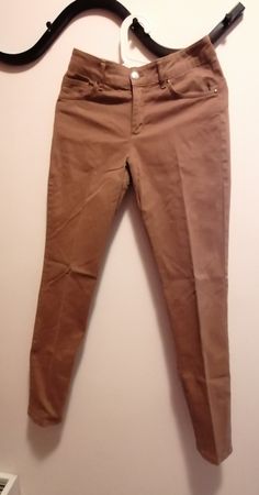 Chiara D’Este Brown Minerva Trousers, Size 40, Made Italy