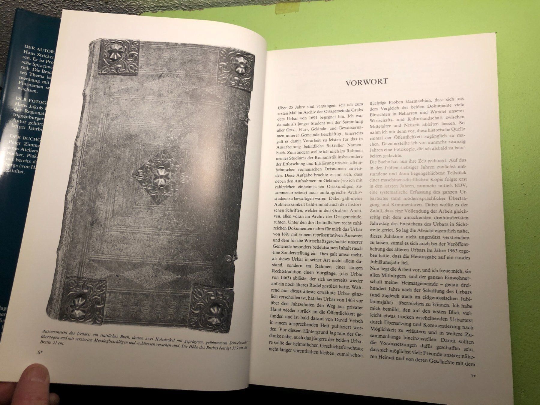 Libri: Stricker: Das Urbar der Gemeinde Grabs – Usato da Zürich venduto da allp 4