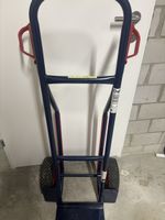 Diable de manutention bleu capacité 200 kg bon état