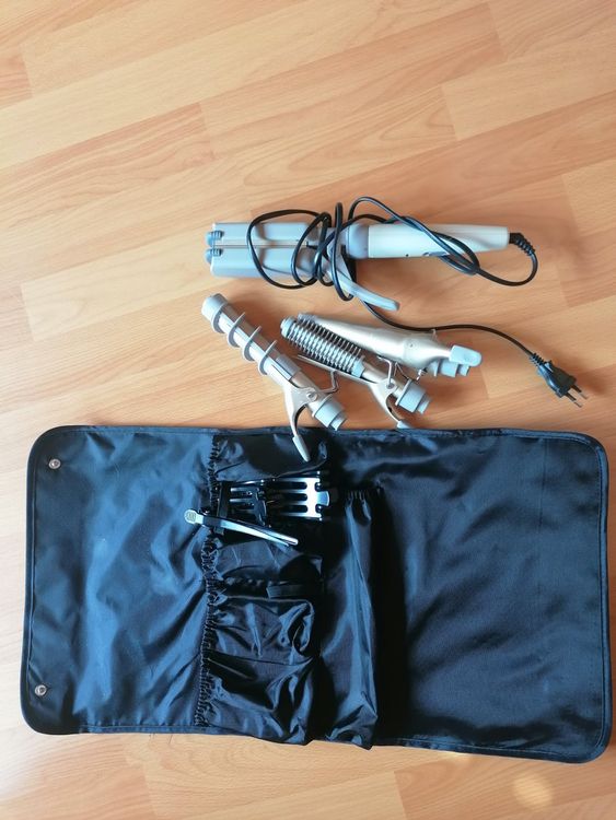 Reiseetui Für Glätteisen & Lockenstab – Faltbar, Wasserdicht, Mit Filz-Innenfutter