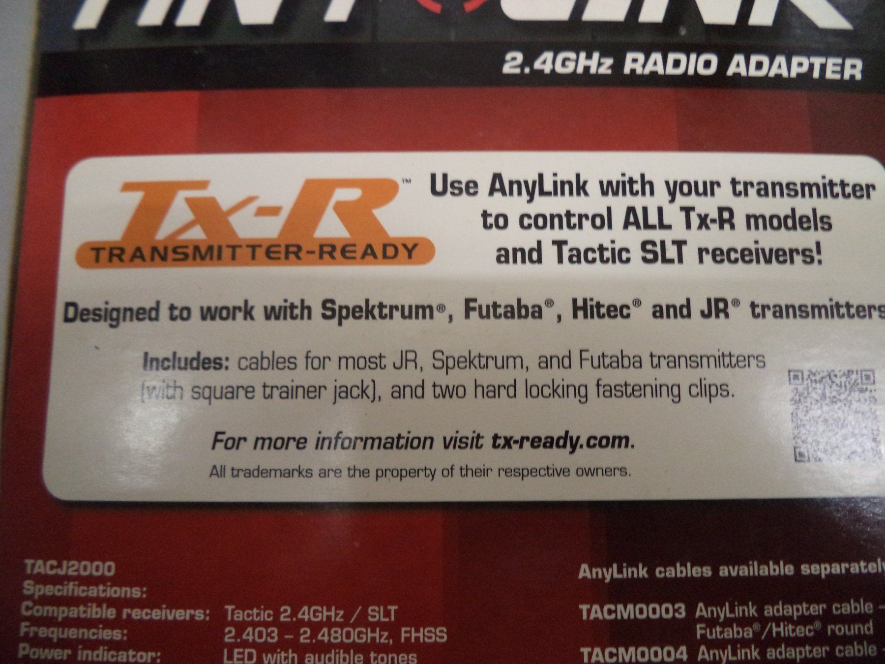 Laufwerke & Adapter: TACTIC ANY LINK 2.4GHz Radio Adapter – Neu und originalverpackt aus Rieden AG von Wirth03 2