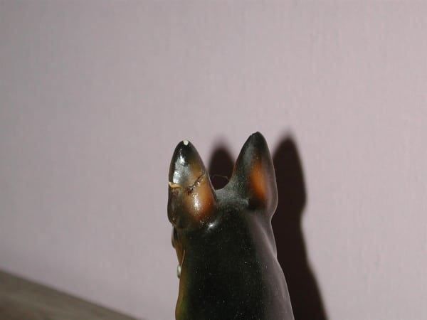 Statuette: Antike Porzellan Schäferhunde – Usato da Thun venduto da Fbchm 1