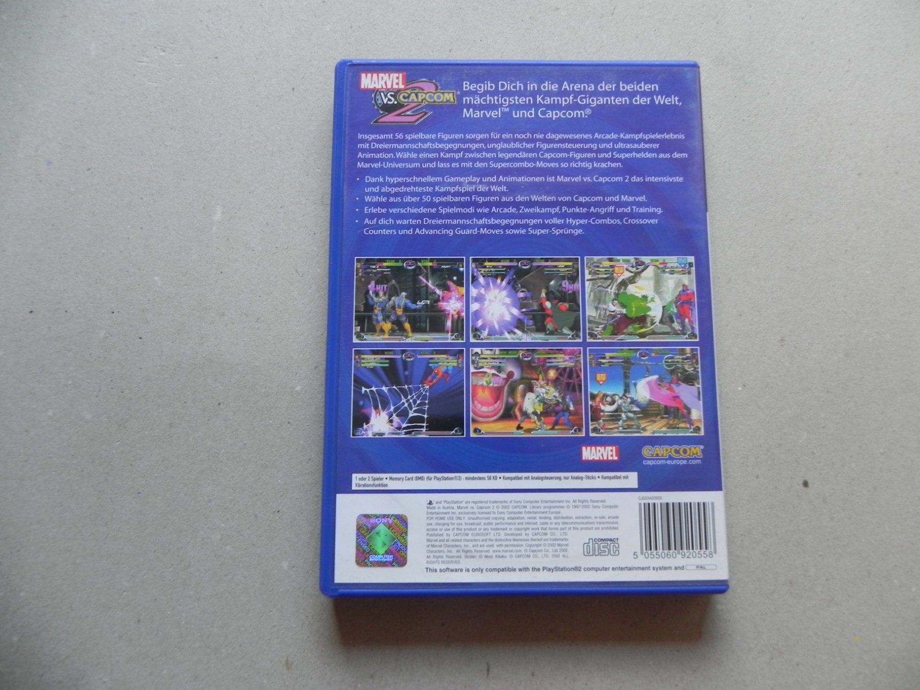 Sony Giochi: Sony PS2  Action Spiel Game Marvel vs. Capcom 2 vo Jahr 2002 – Usato da Siebnen venduto da krimsie 1