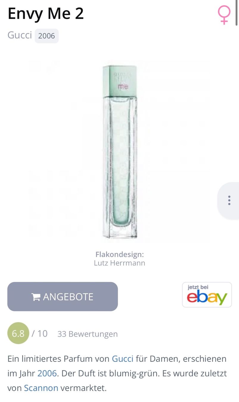 Gucci Parfums & Eau de Toilette: Gucci Envy Me 2 EDT - Duftprobe - 2 ml. – D'occasion à Zürich par deruja 6