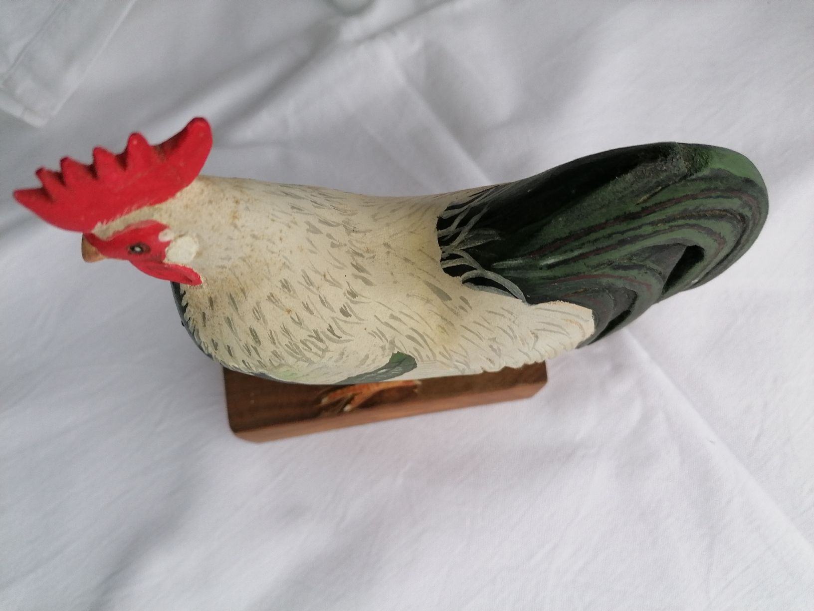 Statuette: Huhn / Güggel, Holz geschnitzt – Usato da Werthenstein venduto da Marsche1 4