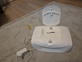 Feuchttücherwärmer mit Netzteil, weiss, guter Zustand