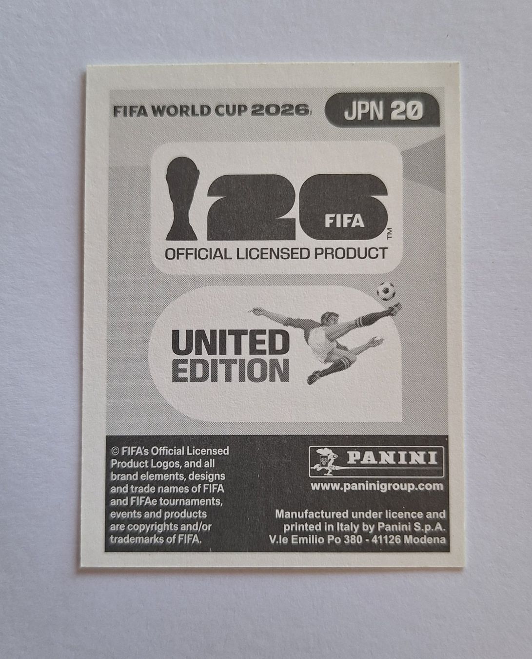 Panini Carte collezionabili: Panini Ayase Ueda JPN 20 – Nuovo (secondo la descrizione) da Romanens venduto da Crocette 1