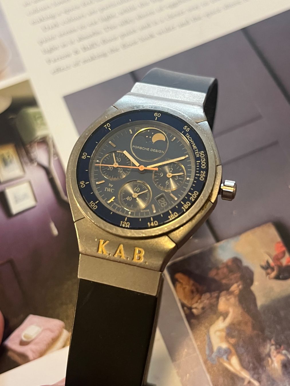IWC Uhren: IWC Porsche Design Moonphase chronographe – Gebraucht aus GENEVE von hehakasapa 6