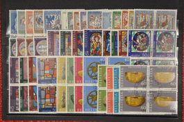1965-1979 Pro Patria Vierblock gestempelt