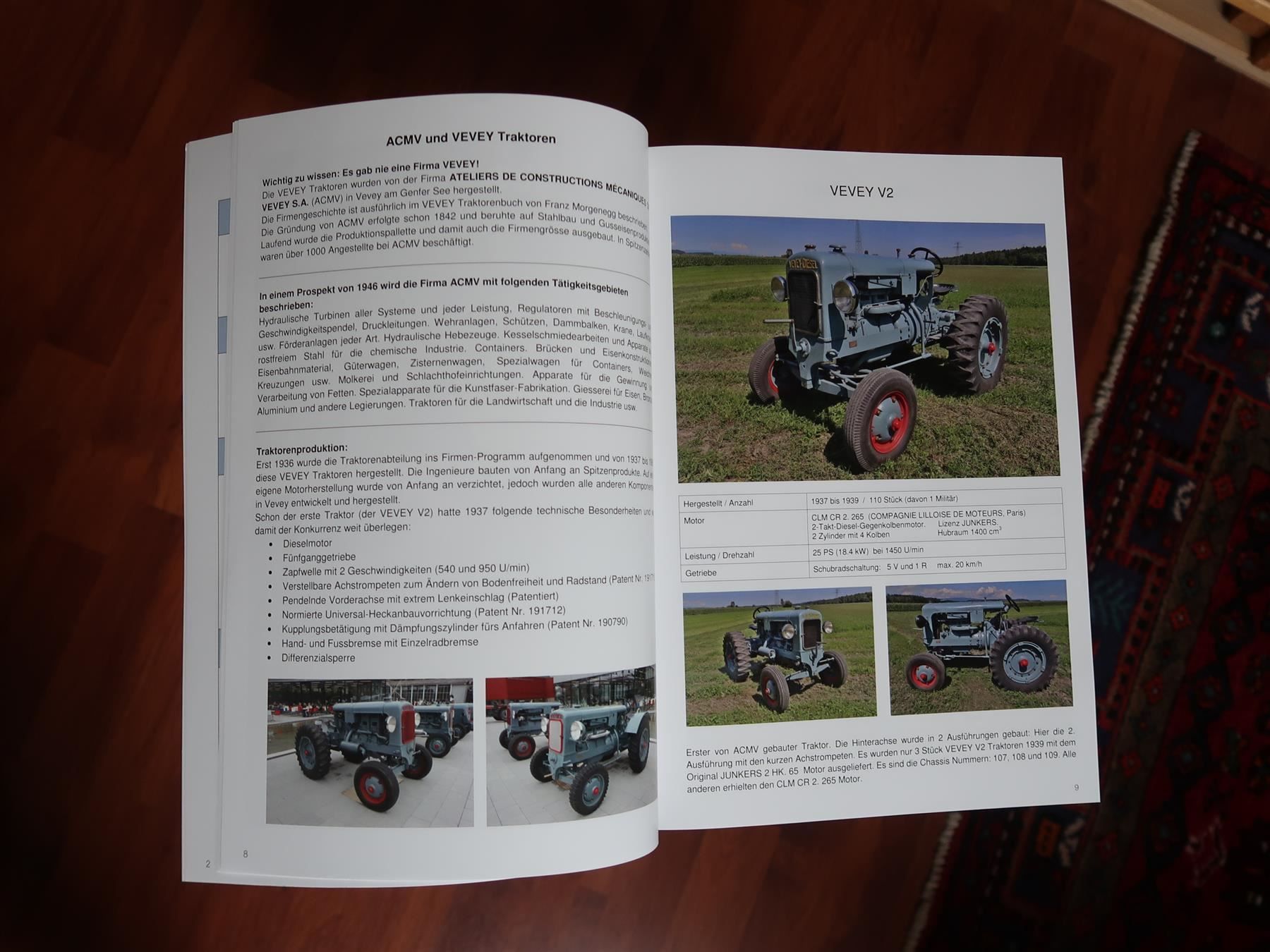 Vevey Trattori: VEVEY-Traktoren Buch – Nuovo e nell'imballaggio originale da Ins venduto da funkflieger 5
