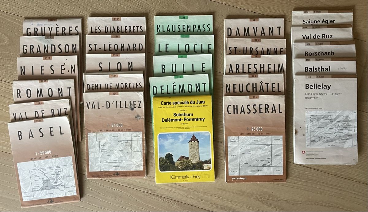 Cartoline: Cartes randonnée – Usato da Luc (Ayent) venduto da serge40