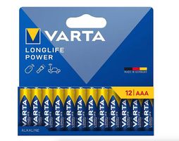 Varta Longlife Power (AAA Batterie 12 Stück)