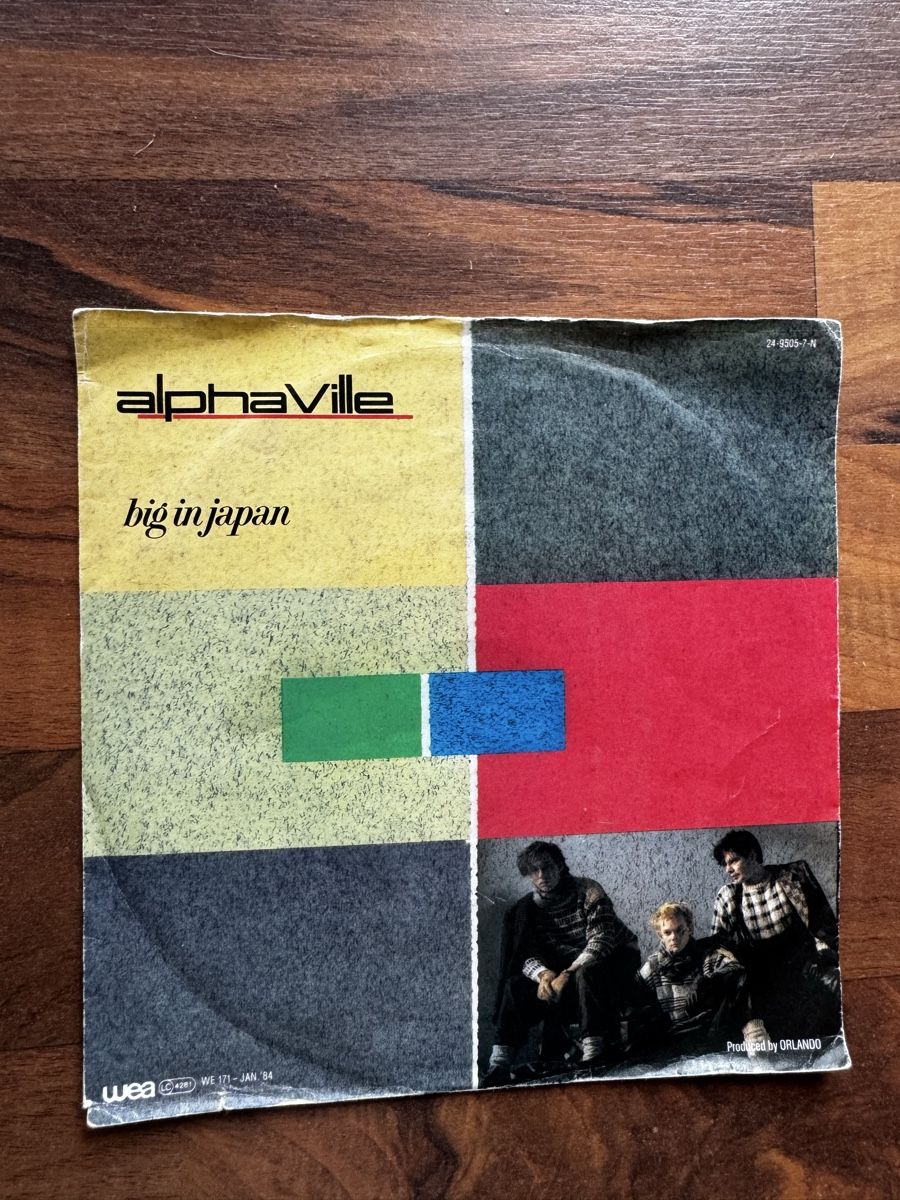 Schallplatten: Alphaville - Big in Japan - 7" Single - 1984 – Gebraucht aus Rorbas von BlackstarRecords