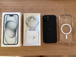 IPHONE 15 256 Giga mit OVP - Garantie bis September 2026
