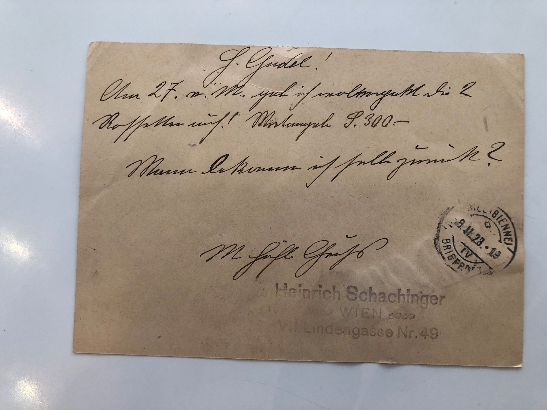 Alle Briefmarken: 6 Inflations-Briefe AUSTRIA 1925 – Gebraucht aus Lufingen von Rac0 8