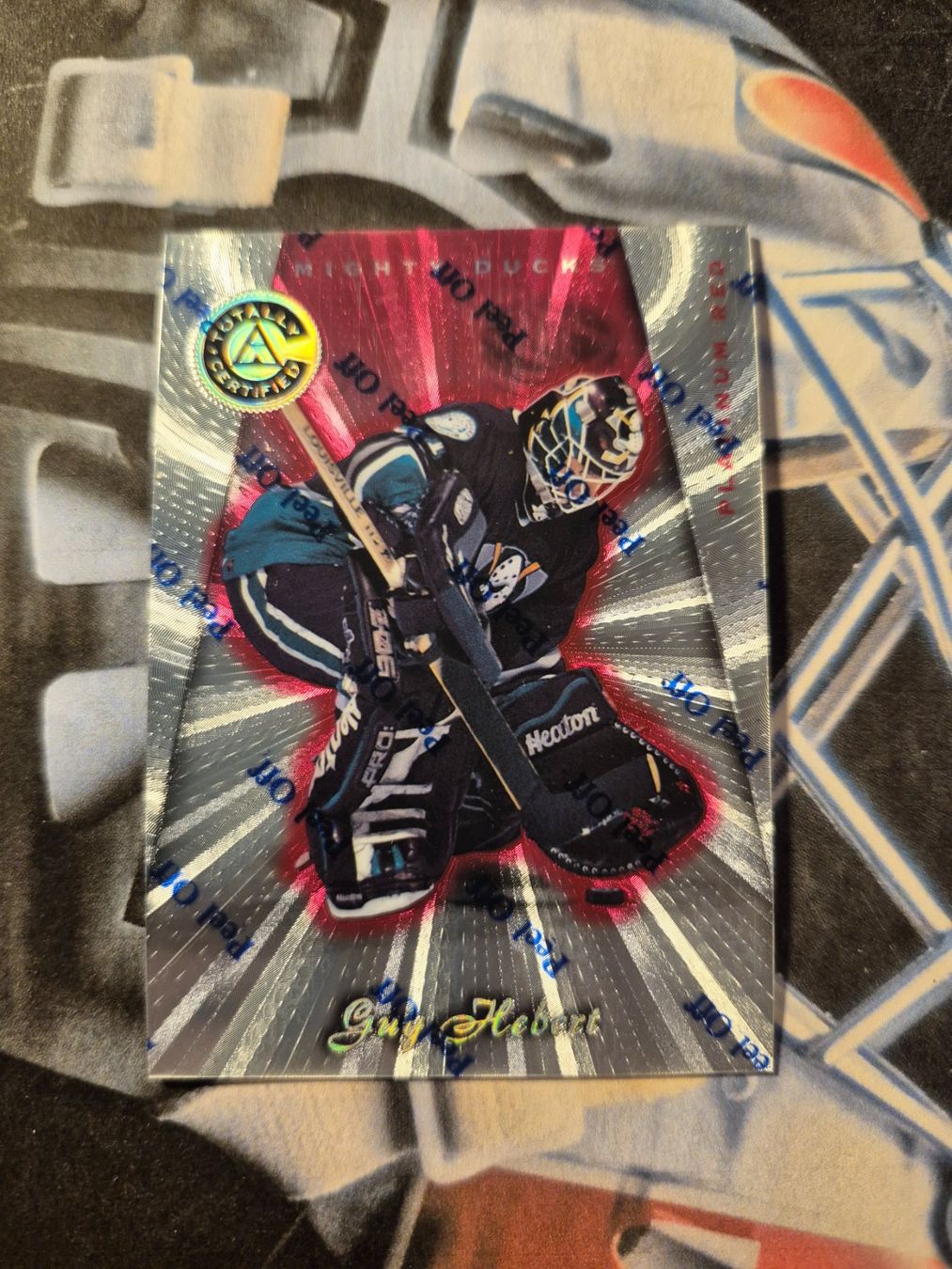 NHL Sammelbilder & Trading cards: NHL Guy Hebert Anaheim Ducks 3524/4299 – Gebraucht aus Treiten von Sauber73
