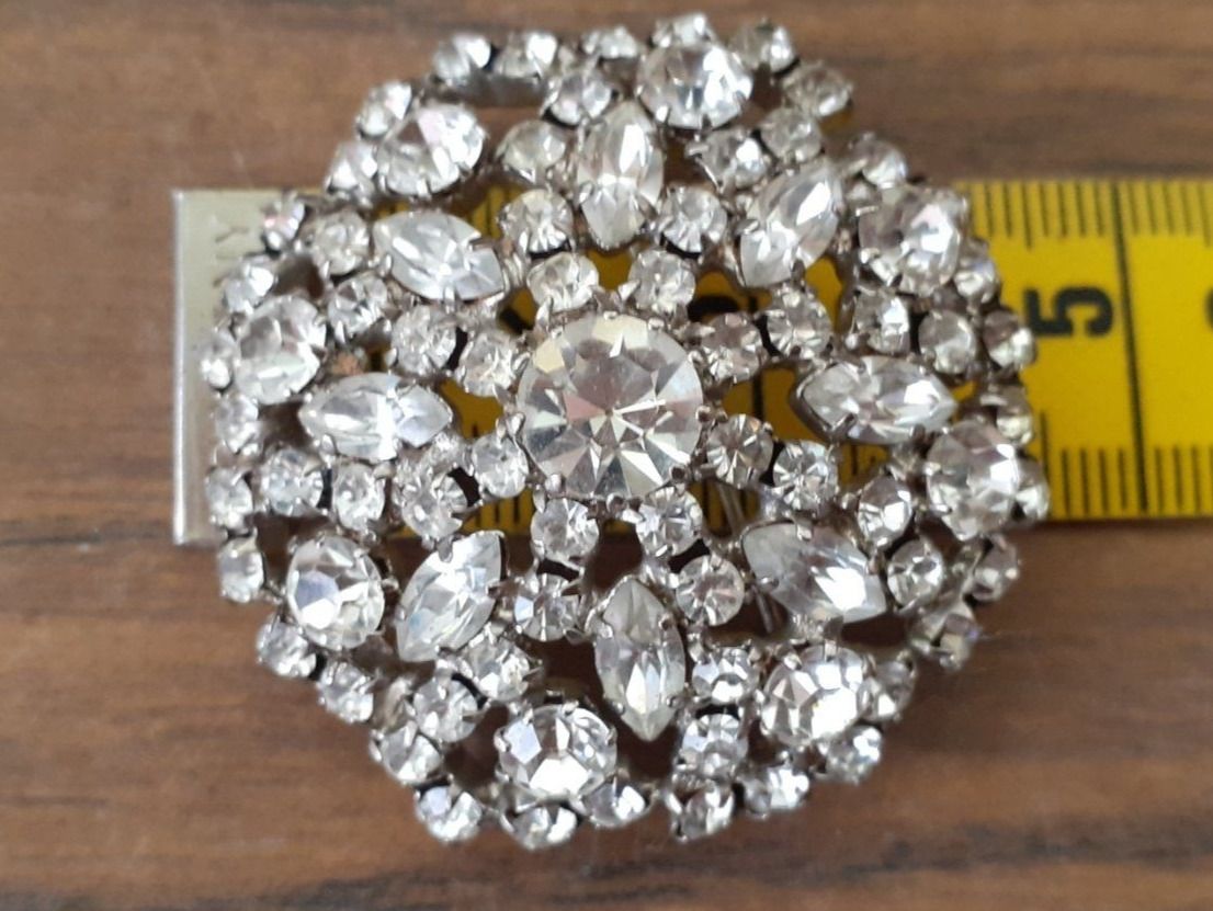 Spille & Fermagli: Brosche Strass Vintage – Usato da Mörschwil venduto da wunderkiste44 2