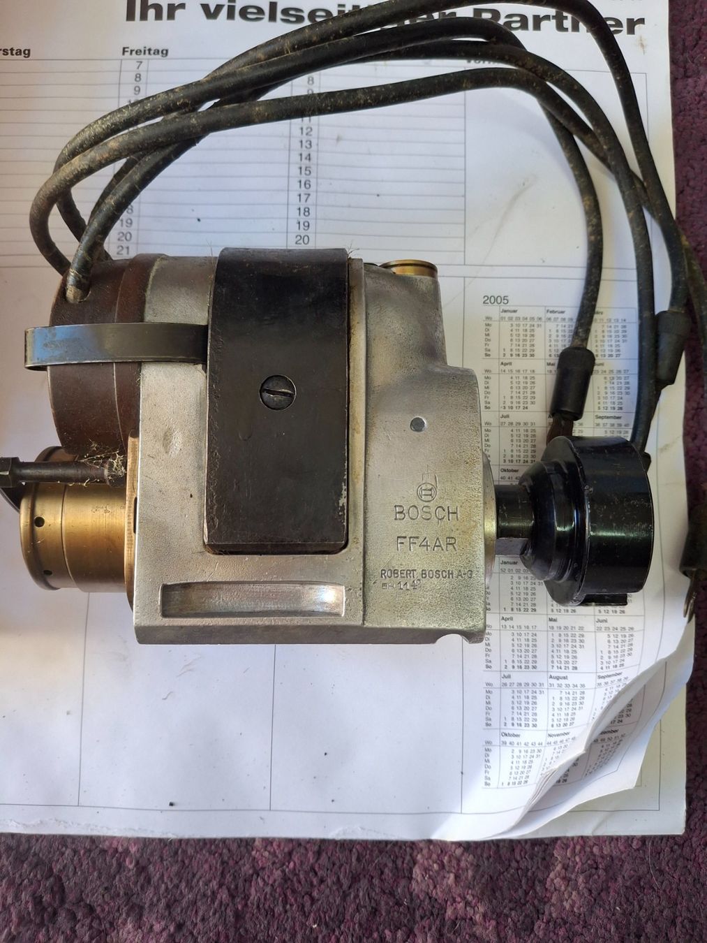Bosch Toutes les pièces auto: Bosch FF4AR Zündverteiler Oldtimer, Vintage! – D'occasion à Horriwil par TOKYONIGHTS