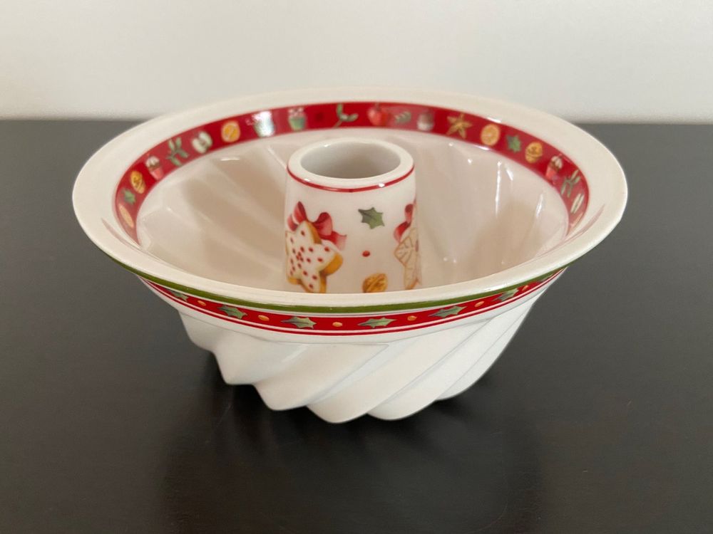 Villeroy & Boch Winter Bakery Delight Petit Pot De Conservation Pour Pâtisseries, Porcelaine