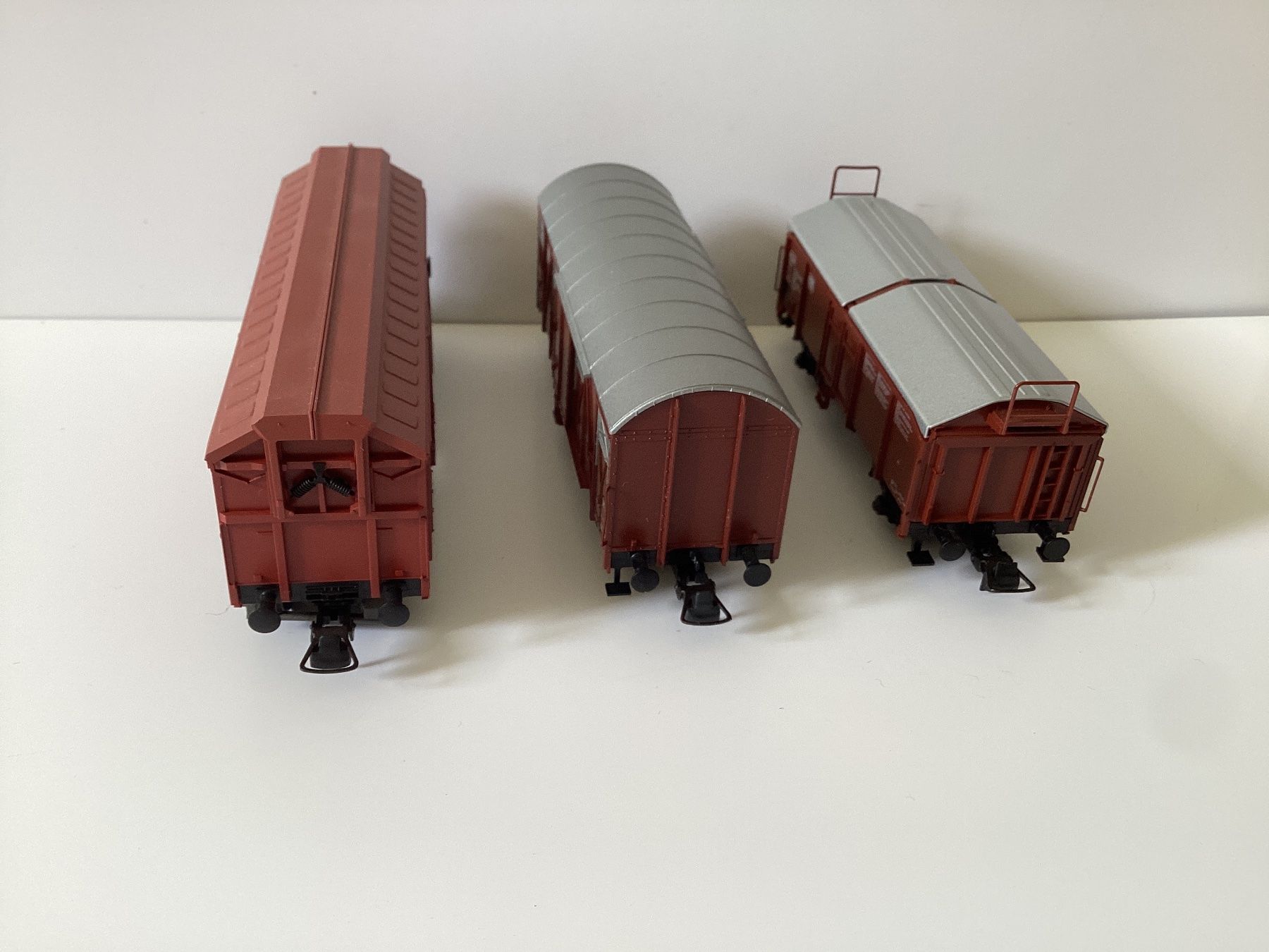 Fleischmann Modellini di ferrovie: Fleischmann Güterwagen DB 1:87 H0 – Usato da Effretikon venduto da simtek_de 3
