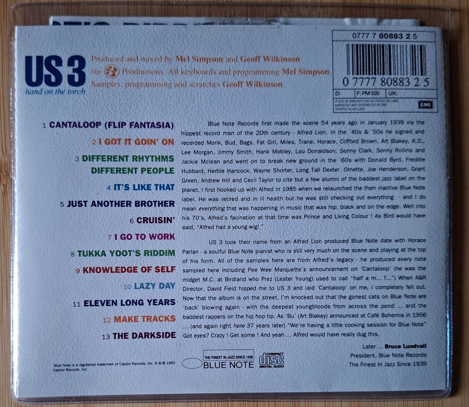 CDs: CD US3 – Gebraucht aus Burg AG von ..machine_rec.. 1