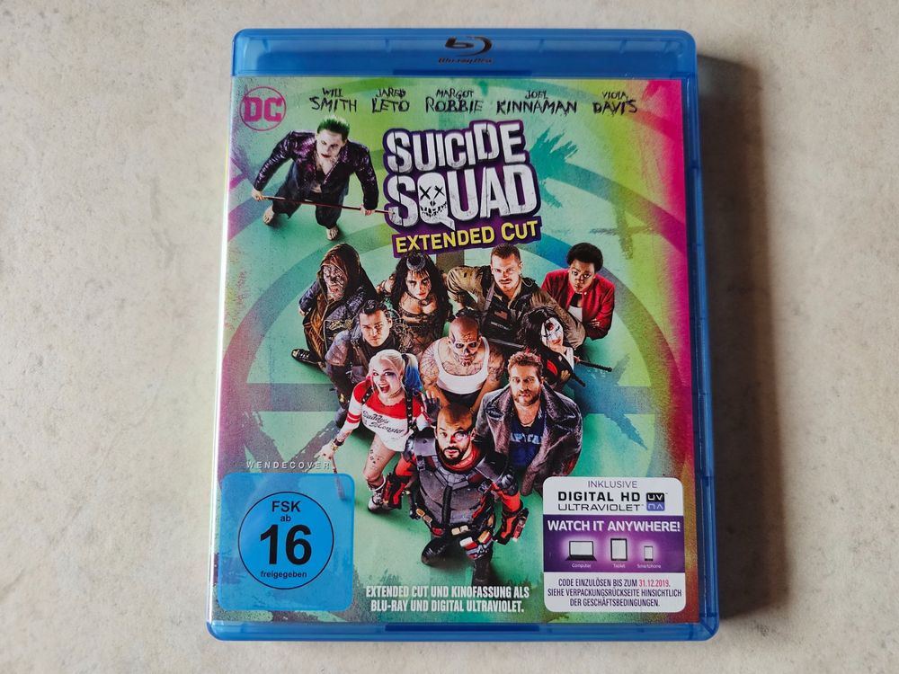 Suicide Squad - Extended Cut Bluray (Gebraucht) in Schneisingen für CHF ...