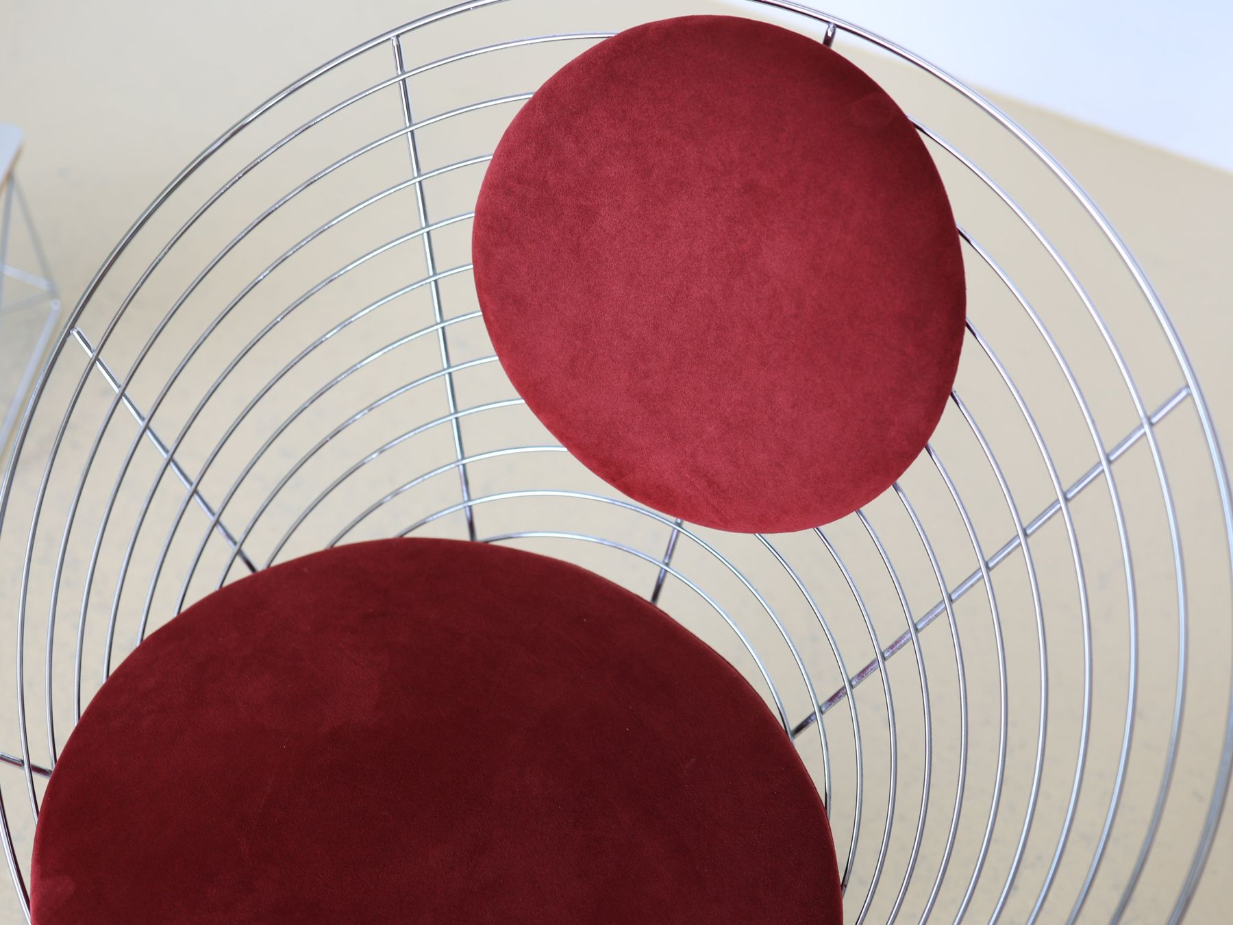 Vitra Sedie: Verner Panton Wire Cone Chair | Rot – Usato da Meinisberg venduto da atelier_TILIJA 2