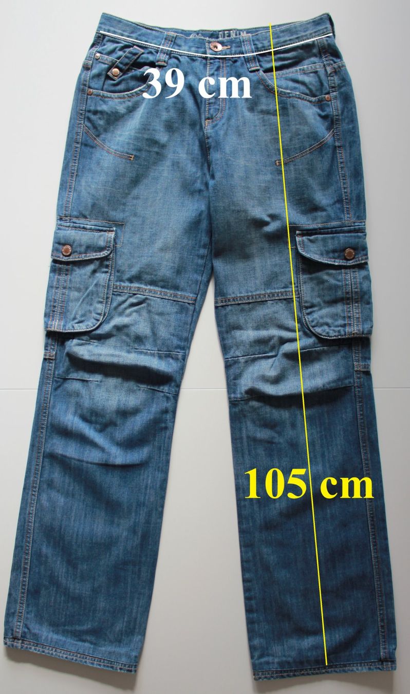S.Oliver Pantaloni: Jeans cargo S.Oliver t. 174 – Usato da Peseux venduto da Gilloss 1
