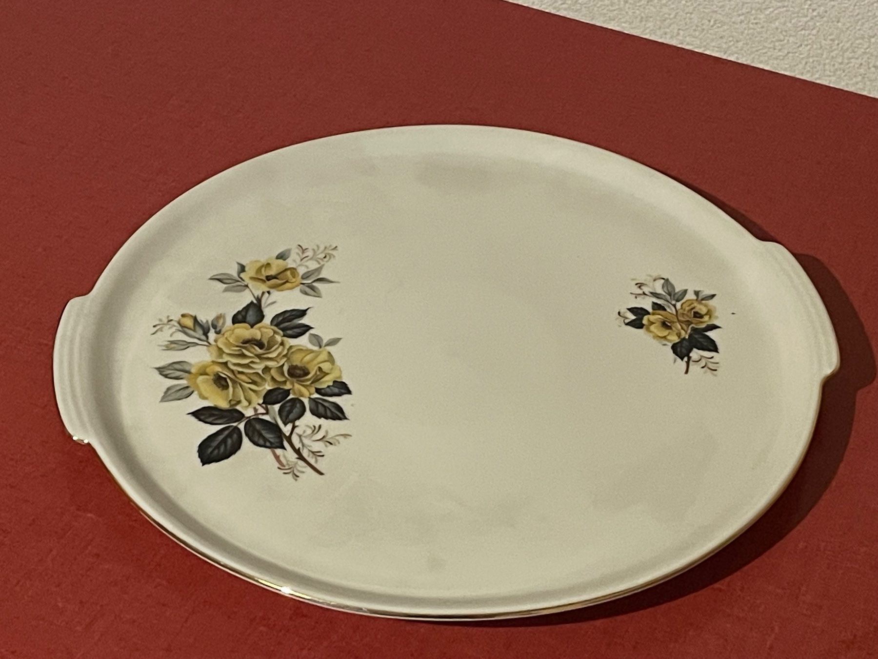 Piatti di portata: Tortenplatte mit Rosenmuster – Usato da Zürich venduto da plumita 3