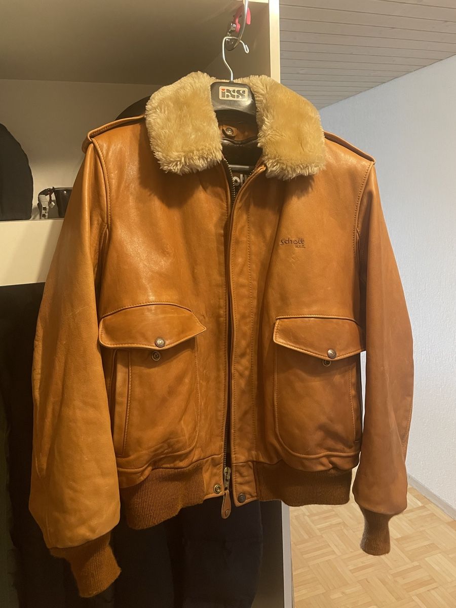 Schott Giacche: Blouson aviateur Schott édition limitée 184sm – Usato da Villars-sur-Glâne venduto da Tos_45