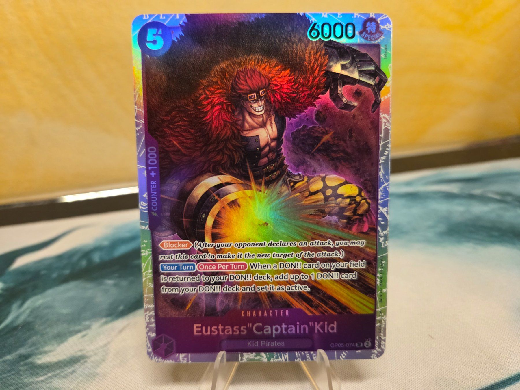 Bandai Sammelbilder & Trading cards: One Piece Eustass "Captain" Kid SR (Reprint) – Gebraucht aus Lugano von Doppia_B