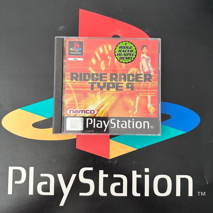Jeu PS1 Ridge Racer Type 4 - Version Promo Press, Bon état, PlayStation 1