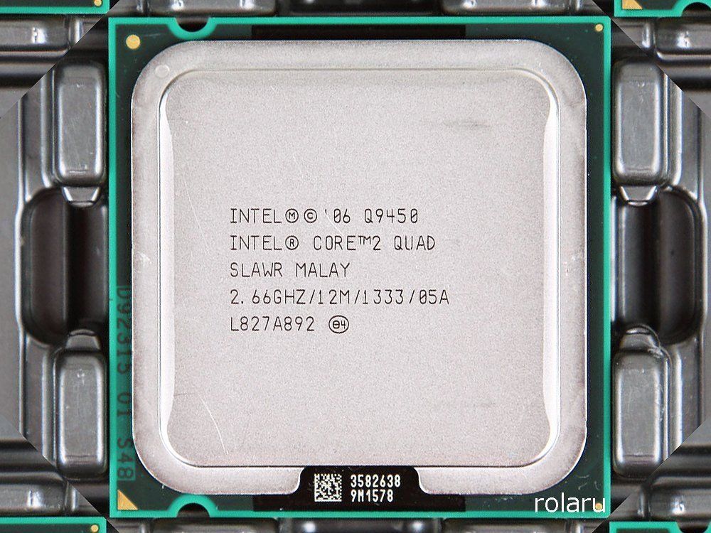Intel Componenti elettronici: Intel Core2 QUAD Q9450, 2.66GHz/12M/1333 – Usato da Baden venduto da Rolaru